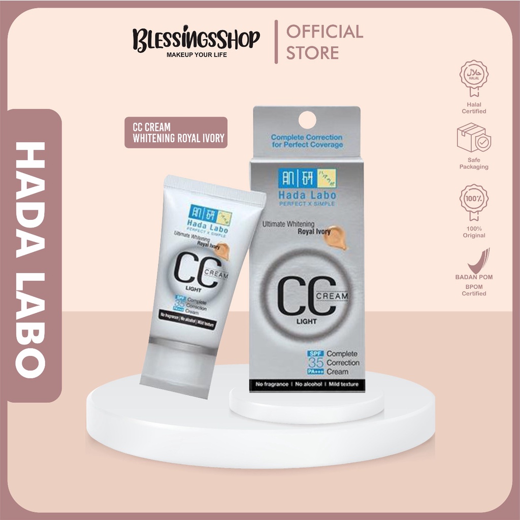 HADA LABO CC Cream Whitening Royal Ivory