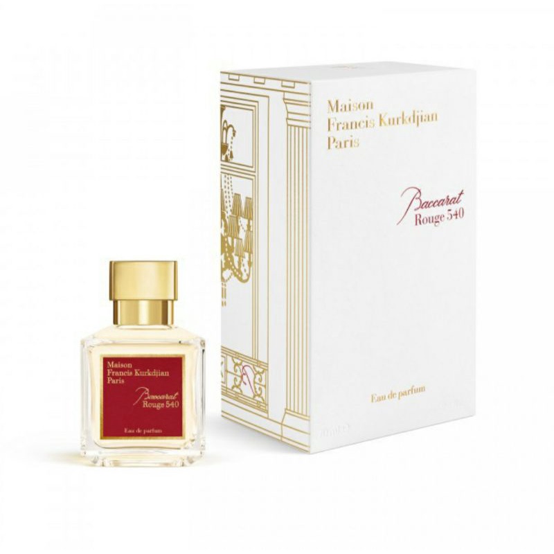 (COD) Parfum Unisex Baccarat Putih Rouge 540 Maison Francis 70ml Ori Singapore