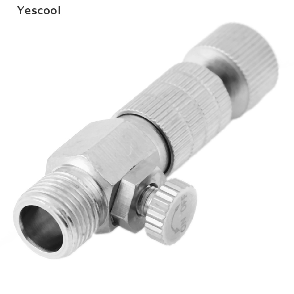 Yescool Airbrush Quick Release Coupling Disconnect Adapter 1/8&quot; Plug Fitting Part .