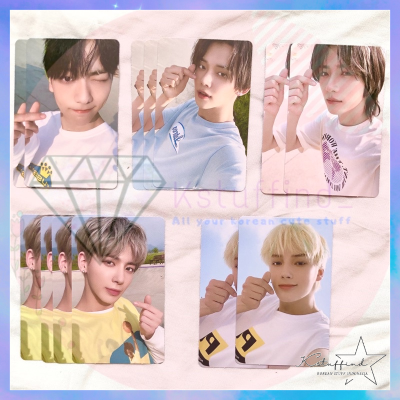 [kstuffind] TXT FIGHT OR ESCAPE PHOTOCARD POB PRE ORDER BENEFIT FOB WV PC FOE MURAH YEONJUN SOOBIN