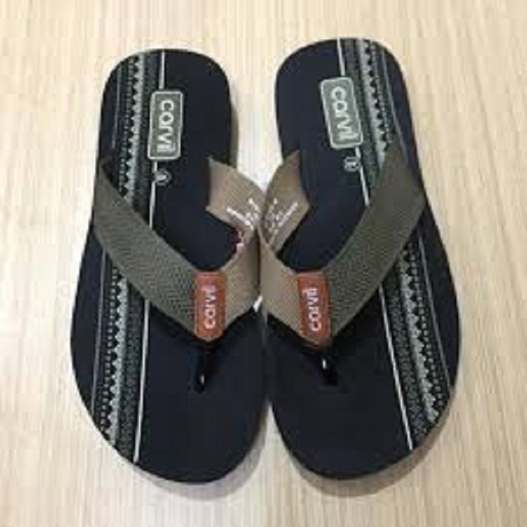 (dDISKON BESAR BESARAN) Sandal Carvil Hansen Black Olive Size 39-43 / Sandal Carvil Pria Dewasa 2020