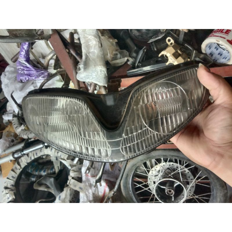 lampu depan Suzuki fxr headlamp reflektor reflecktor CBU fairing 150 built up