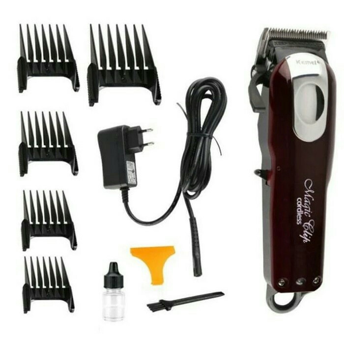 Kemei Km 2600 Professional Rechargeable Electric Hair Clipper Cordless