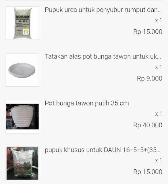 Pupuk Aneka Khusus Tanaman Daun 500 Gram - Mempercepat Pertumbuhan Daun