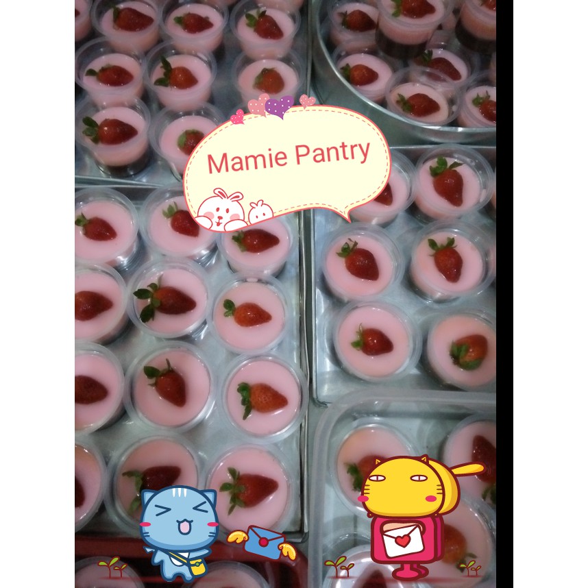 

Pudding Coklat Strawberry Pudding Jagung Coklat