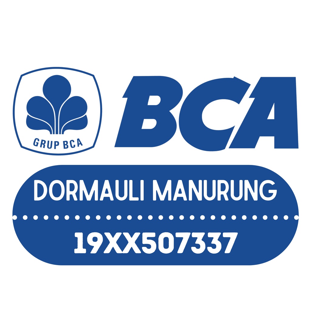 Jasa Pembuatan Stiker WA - No Rekening