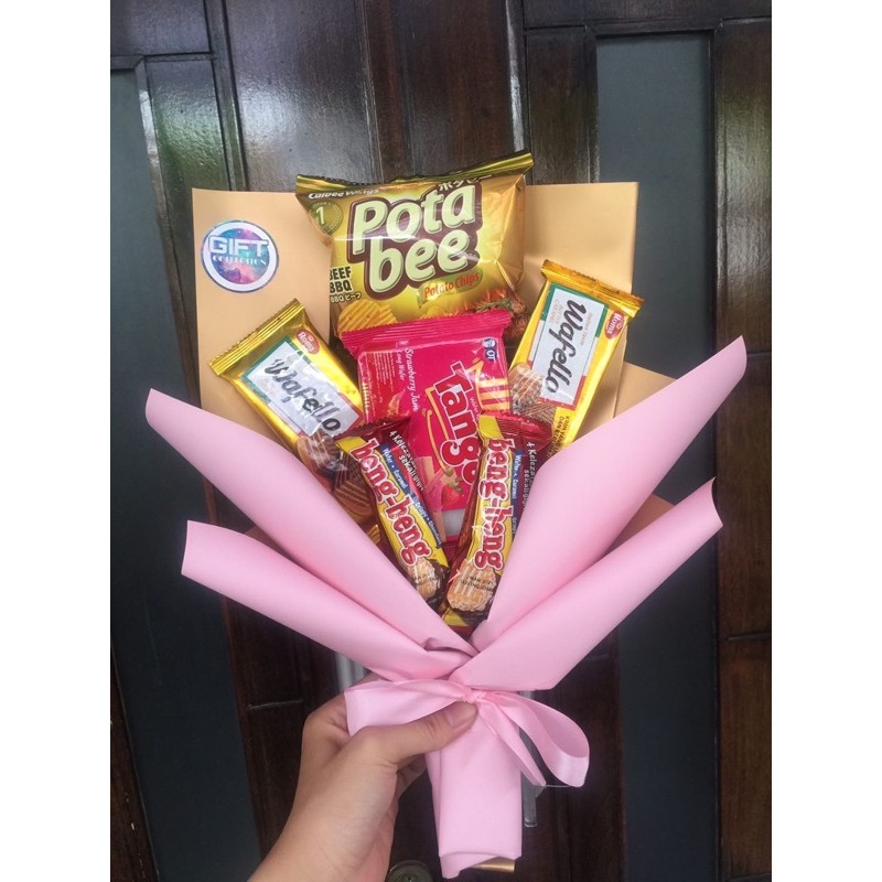 buket snack murah (chek out beserta kardus di link yg berbeda)