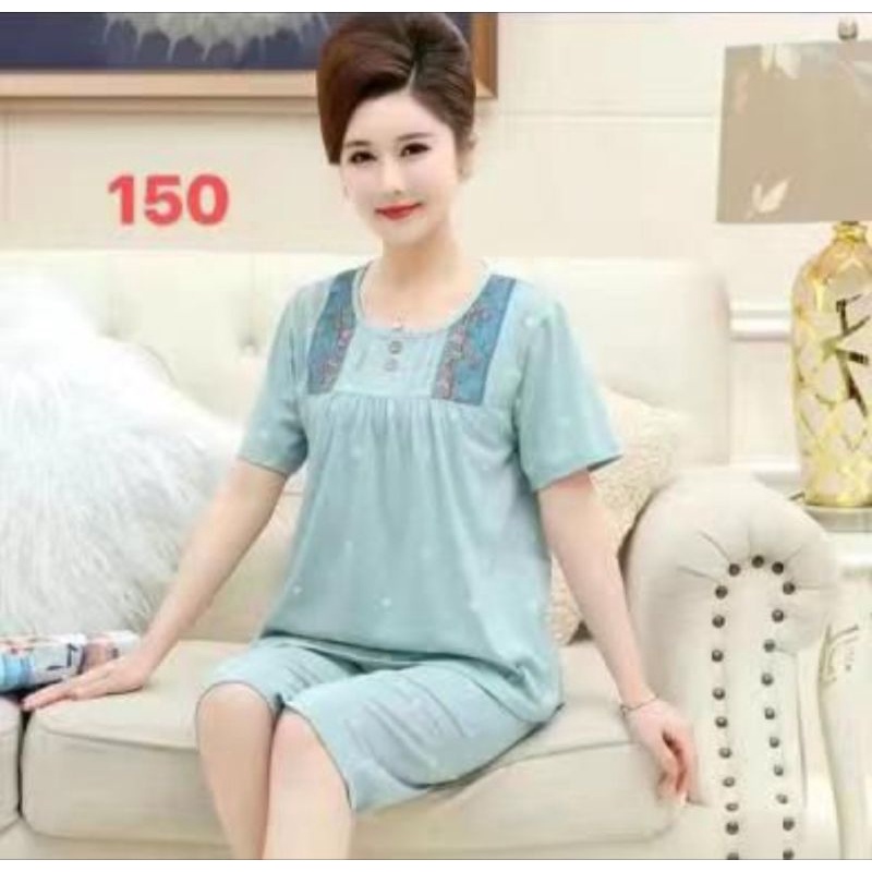 Baju tidur wanita import jumbo/Setelan wanita jumbo import