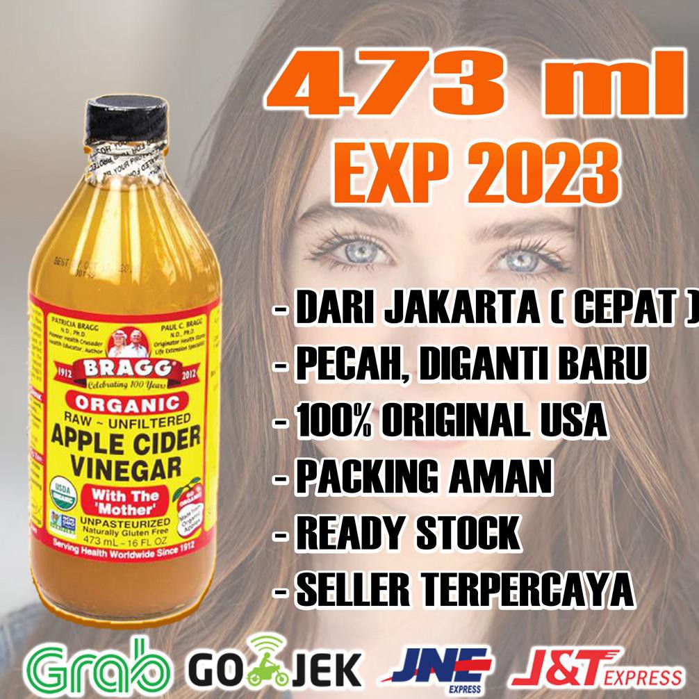 

Bragg Apple Cider Vinegar 473 Ml / Cuka Apel Bragg Organik Original