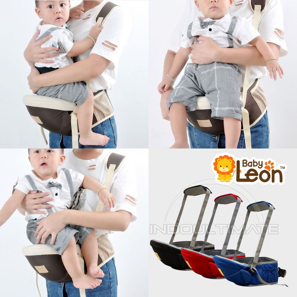 Dudukan Hipseat Only BABY LEON Sabuk Pinggang Gendongan Bayi Sabuk Gendongan Bayi BY-6076 BY-6077