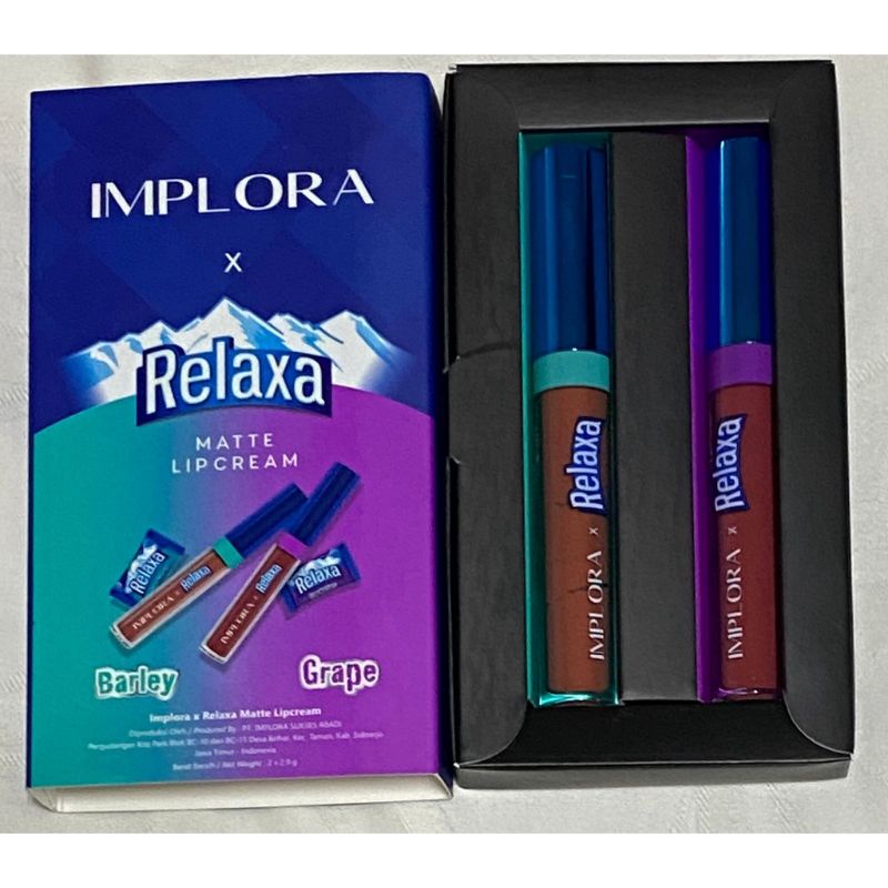 matte lipcream implora relaxa