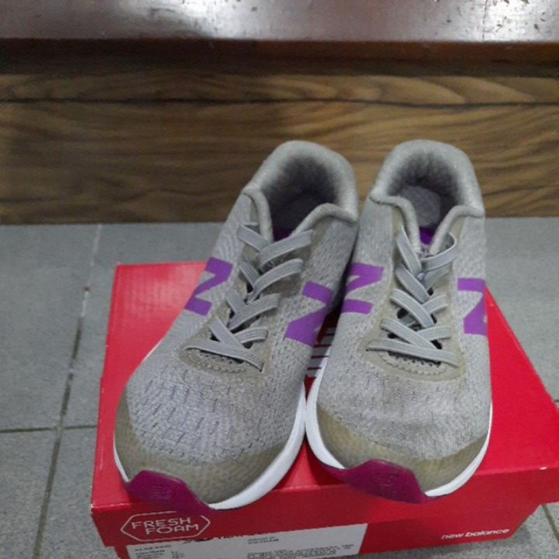 New balance sepatu kets anak/Newbalance shoes grey kids/slip on kets children
