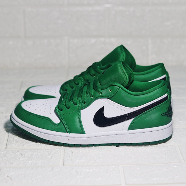 pine green sneakers
