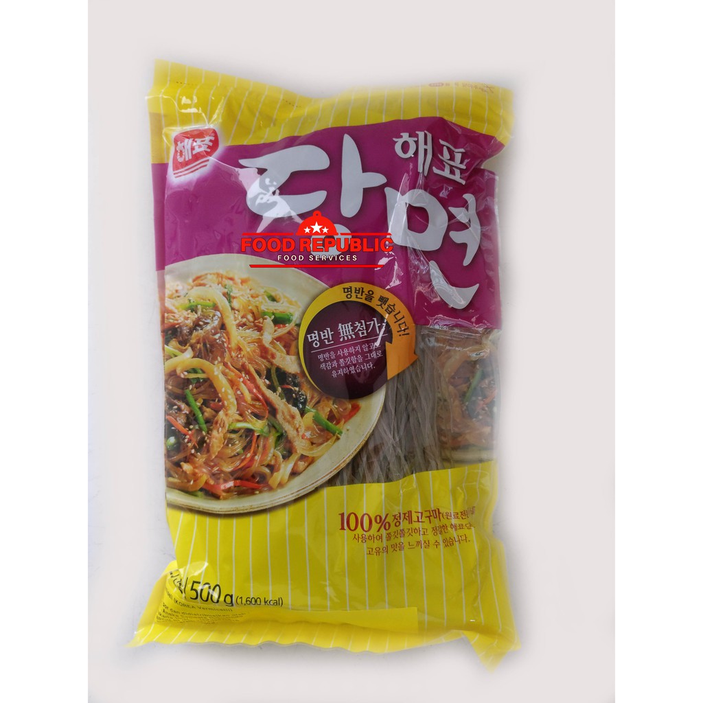 Sajo Soun Korea / Korean Vermicelli / Dangmyeon 500 GR Japchae Halal