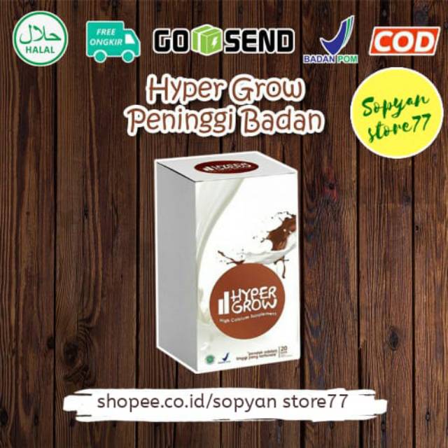 

PENINGGI BADAN HERBAL HYPER GROW ORIGINAL SUSU ORGANIK