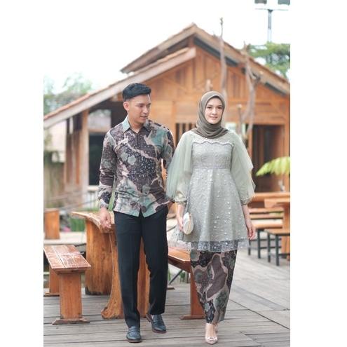 Muraaaahh.. luna tunik couple sagee green