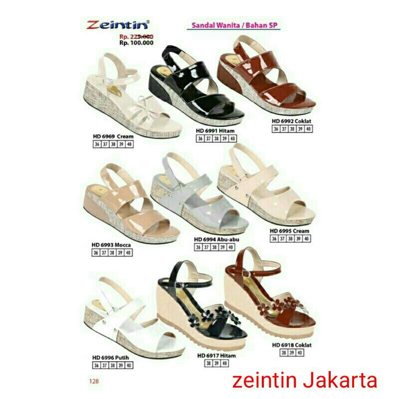 zeintin sandal wedges