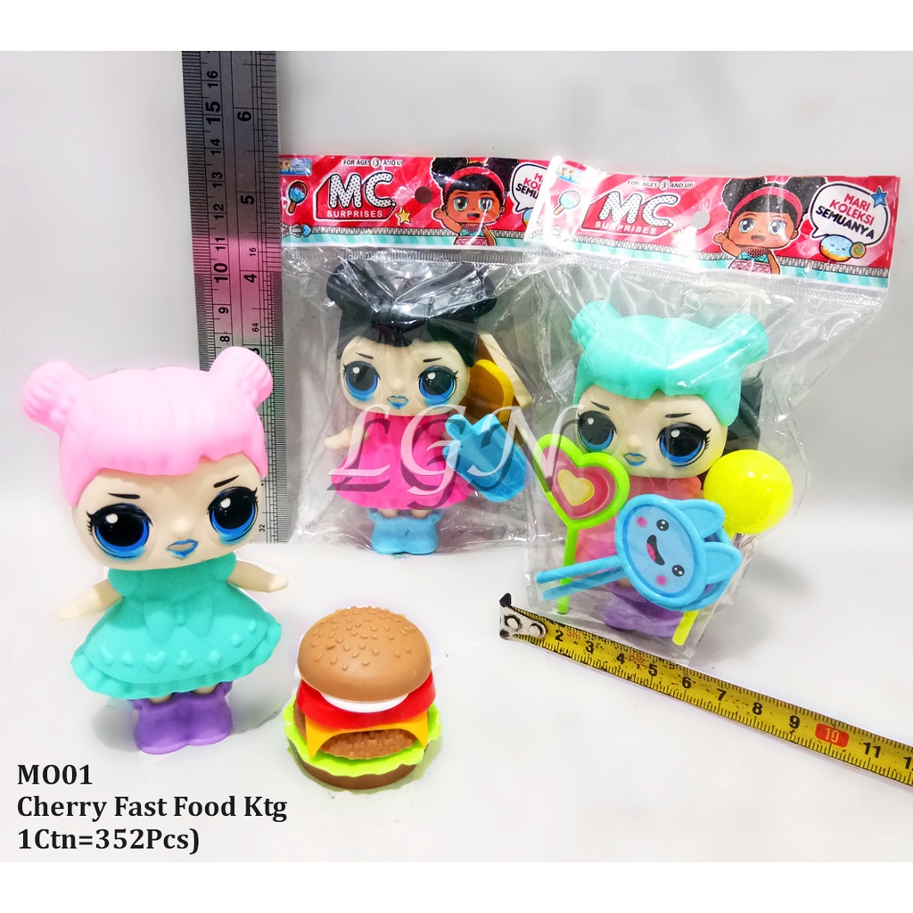 MAINAN ANAK BONEKA MC FAST FOOD MO01