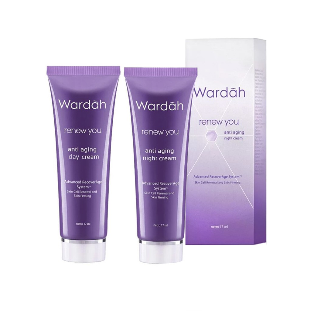 Wardah Renew You Day &amp; Night Cream 17 ml