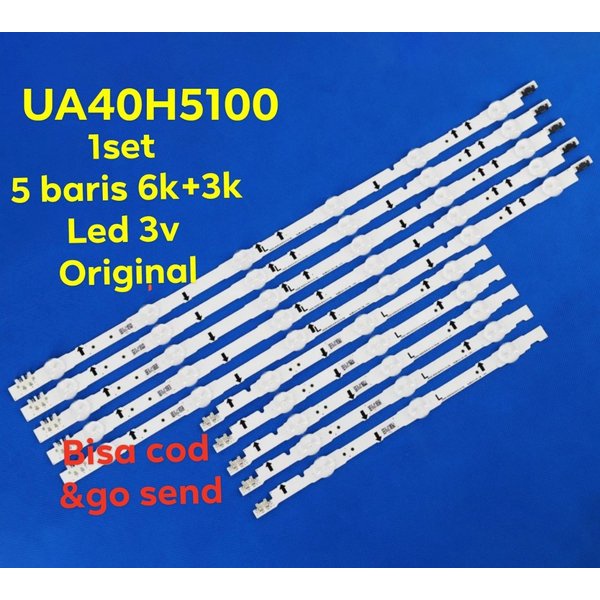 LAMPU LED BL BACKLIGHT SAMSUNG 40HUA40H5100 40H5100AR UA40H5100AR