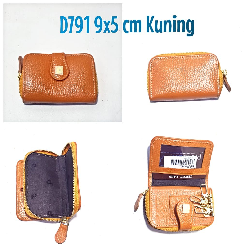 Dompet Papillon Original D791 Kuning Gantungan Kunci STNK