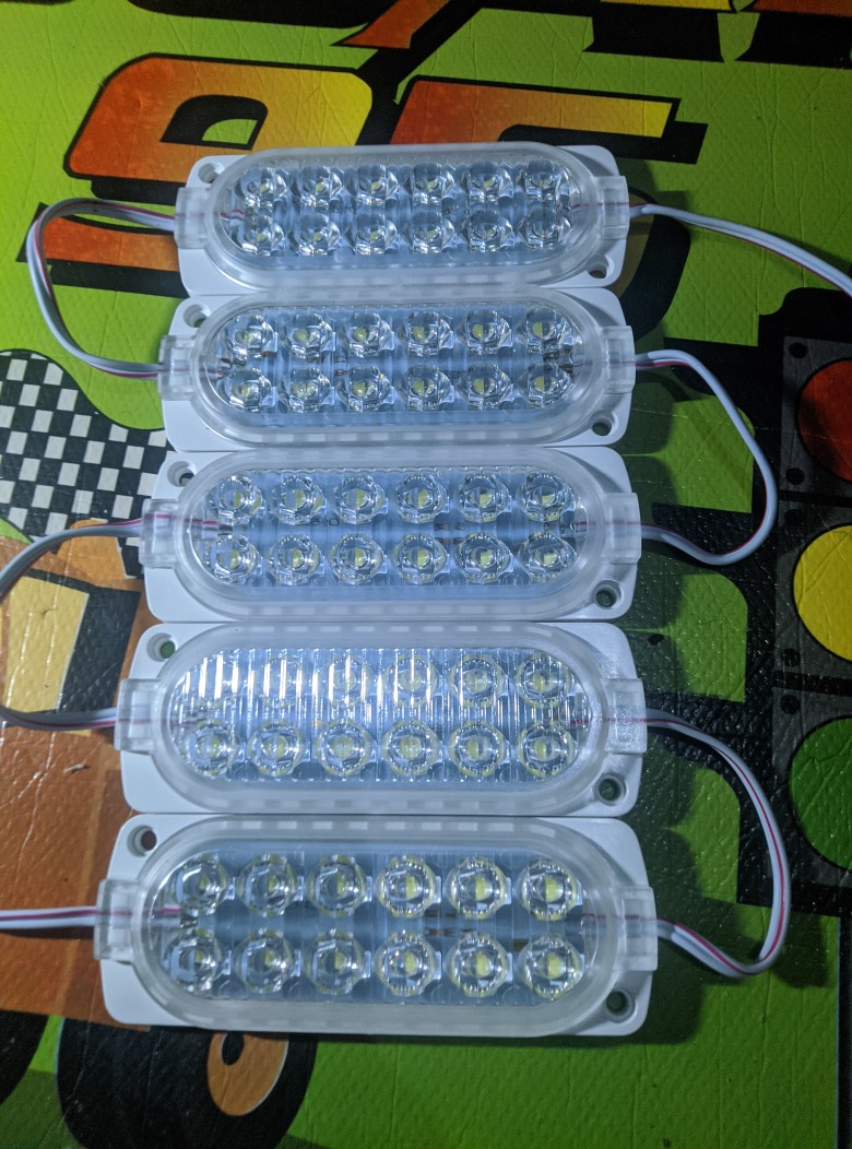 Led Modul 12 Mata Ultrasonic 12v