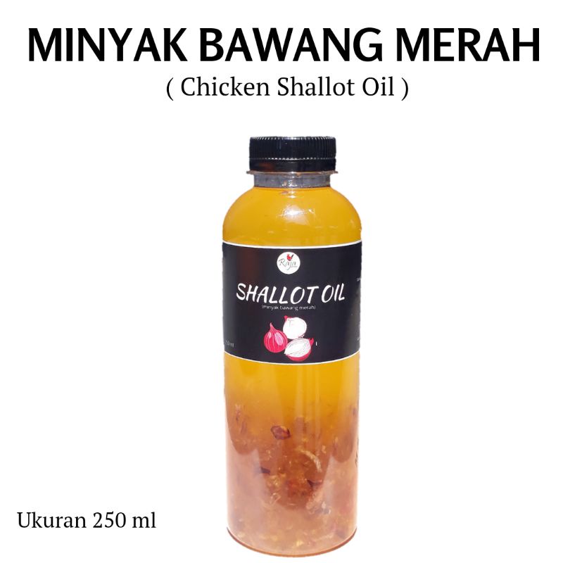 

Minyak Ayam Bawang Merah Sedap Gurih Alami HALAL MUI