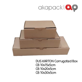 Jual CB Box / DUS KARTON POLOS / BOX KARTON CORRUGATED BOX CB 10x15x5cm ...