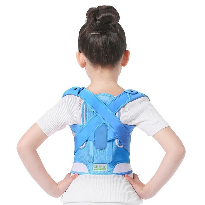 New Adjustable Magnetic Posture Corrector Spine Brace Kids