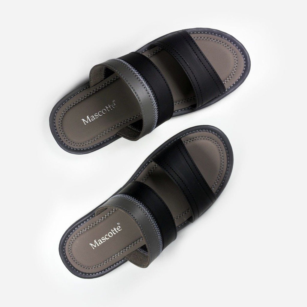 Mascotte LIPOSO Sandal Pria 975.280-283 [ Tan, Hitam dan Cream ] / Ramayana Jatinegara