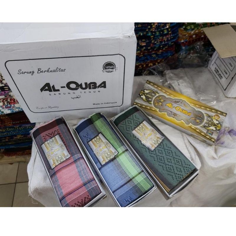 Sarung Al Quba Motif Dobby