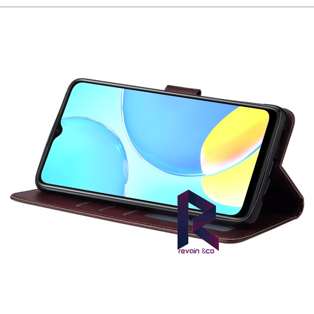 FLIP COVER SAMSUNG A10S FLIP WALLET LEATHER KULIT PREMIUM SARUNG BUKA TUTUP KESING HP FLIP CASE SAMSUNG A10S