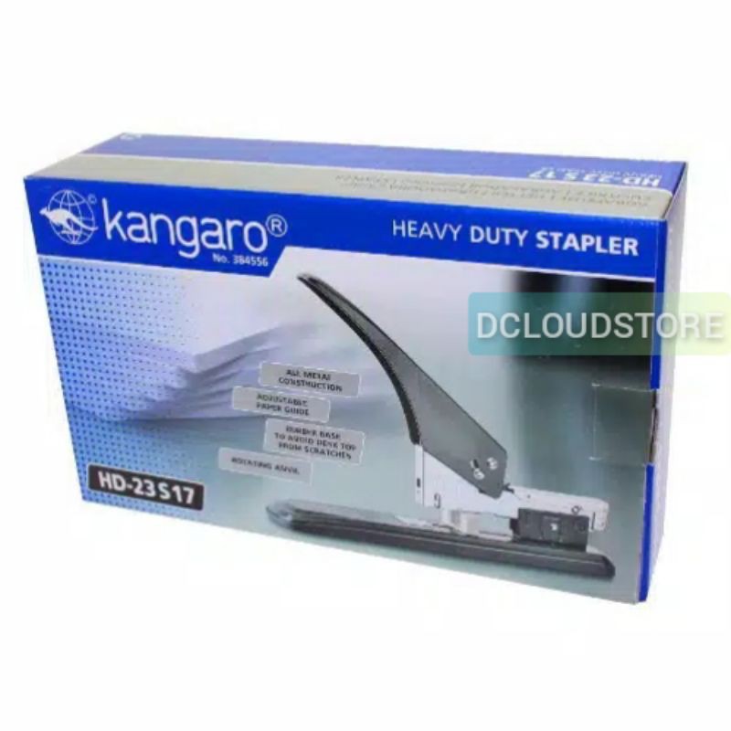 

Stapler Jilid Pinggir Kangaro HD 23S17 Heavy Duty Staples
