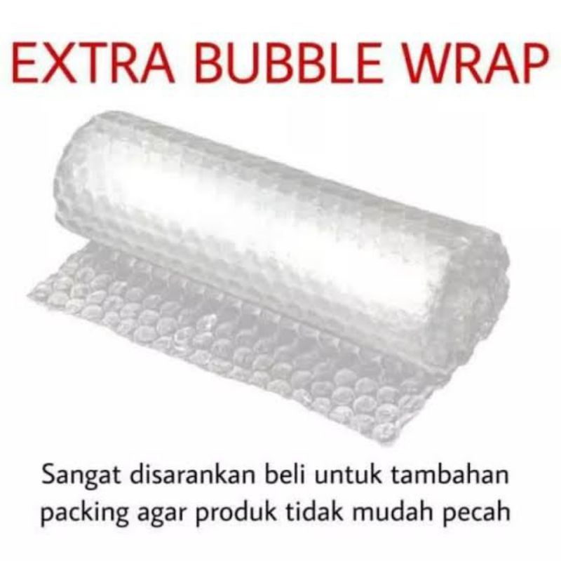 

Tambahan Packing Bubble Wrap Extra Aman - Tambahan pembungkus barang