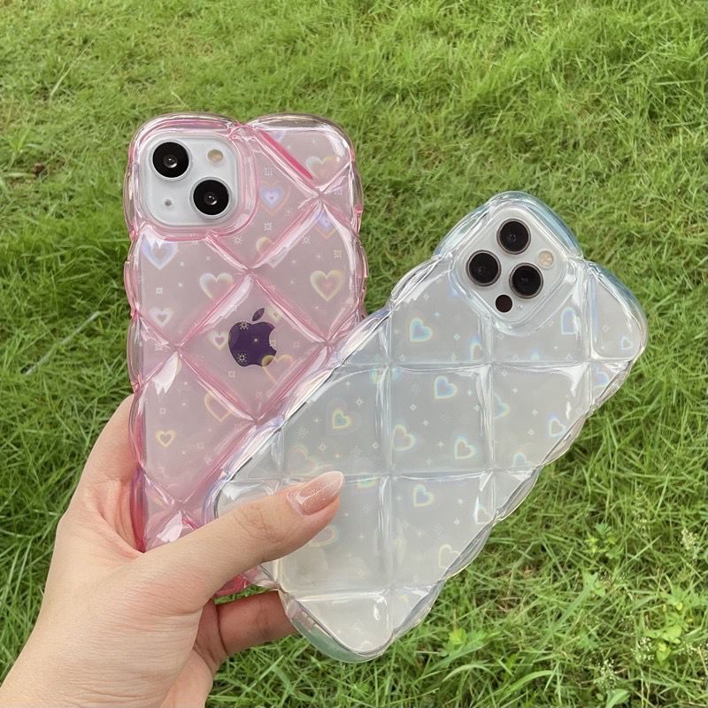 Holographic Heart Case