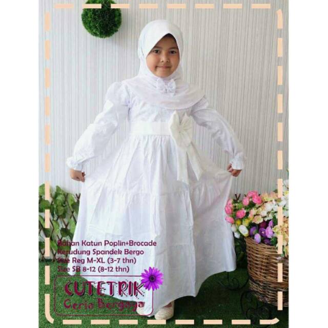GAMIS PUTIH (READY BANYAK CUCI GUDANG)