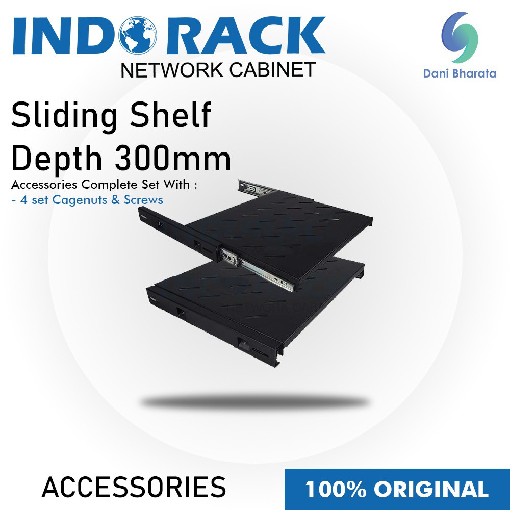 Indorack Aksesoris Sliding Shelf Depth 300mm