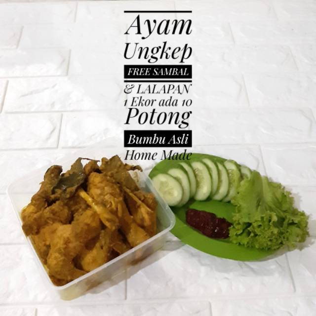 

Ayam Ungkep Bumbu Kuning FREE SAMBAL & LALAPAN 1 Ekor ada 10 Potong Ayam Bumbu Asli Home Made