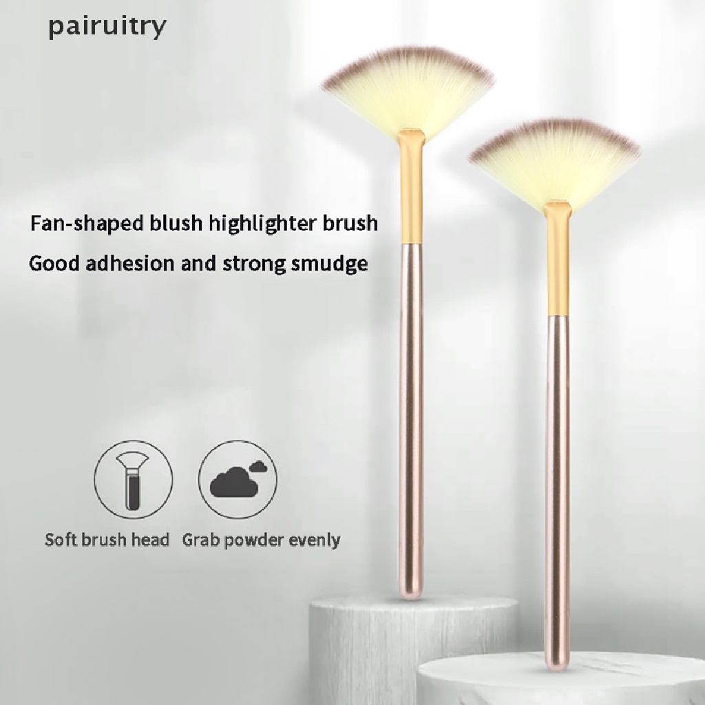 Prt Brush Makeup Semi-Circular Bulu Persia Lembut Untuk Highlight / Foundation PRT