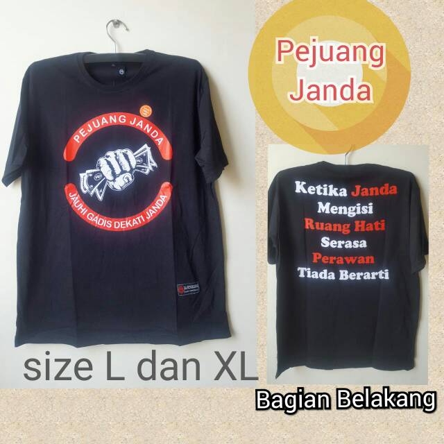 Erie Room Kaos Kata Pejuang Janda Shopee Indonesia