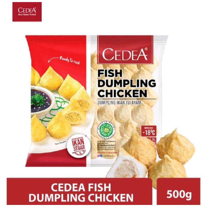 

Dumpling Ayam CEDEA FISH DUMPLING CHICKEN 500GR