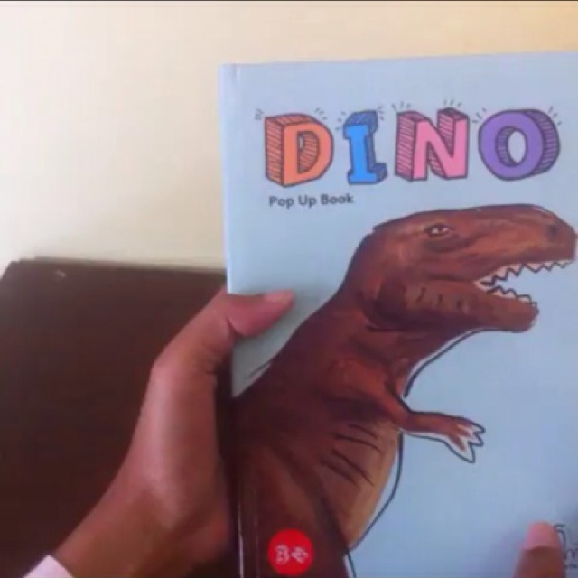 Buku Pop Up Anak : Dino