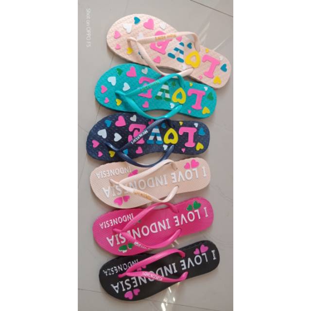 Sandal jepit new star - sandal jepit cewek