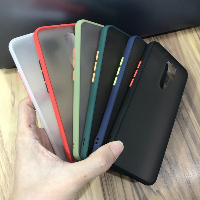 PREMIUM HYBRID CASE BLACK DOVE ANTI PECAH FOR XIAOMI REDMI 9