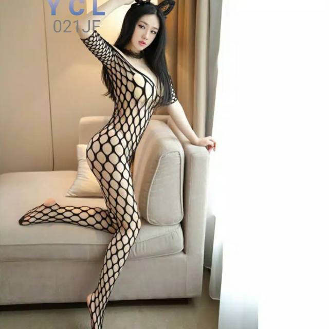 Lingerie Jaring Body Stocking Full Sexy , Pakaian Dalam Wanita