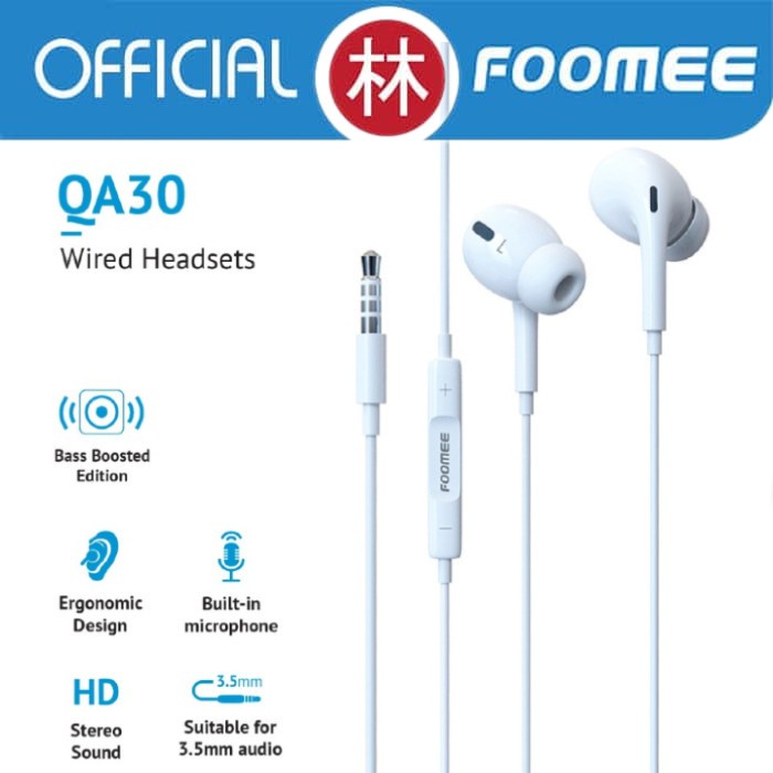 FOOMEE QA30 WIRED HEADSET BASS PERPCS_ECERAN-ORIGINAL FOOMEE