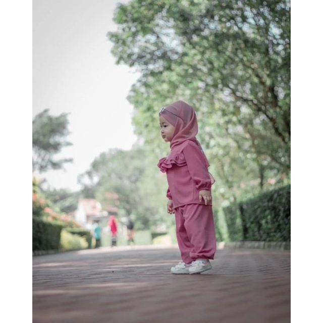 Baju anak perempuan shakila 0 1 tahun 2 3 tahun