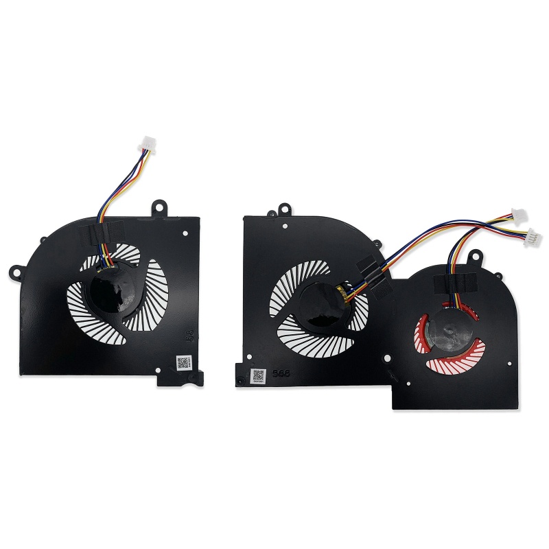 Vivi CPU GPU Fan Laptop Cooling Fan Untuk DC 5V 0.5A Radiator 4pin Untuk MSI GS65 GS65VR