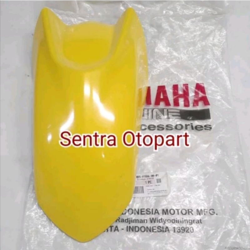 Spakbor slebor depan front fender aerox 155 old dan new kuning original ygp b65f155600p1