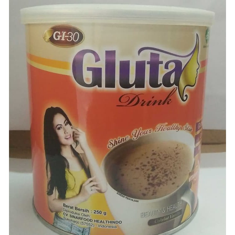 

gluta nutrisi susu diet slimming alami drink kaleng alami asli bpom femalebeauty